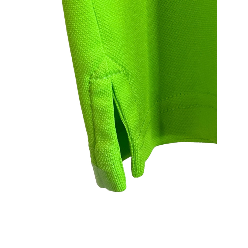 Greg Norman for Tasso Elba Men’s Neon Green Polo Shirt - Picture 4 of 4